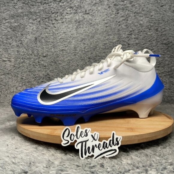 Nike Zoom Air Vapor Pro 1 Football Size 9 Men White Racer Blue FB3298-101 main image 5